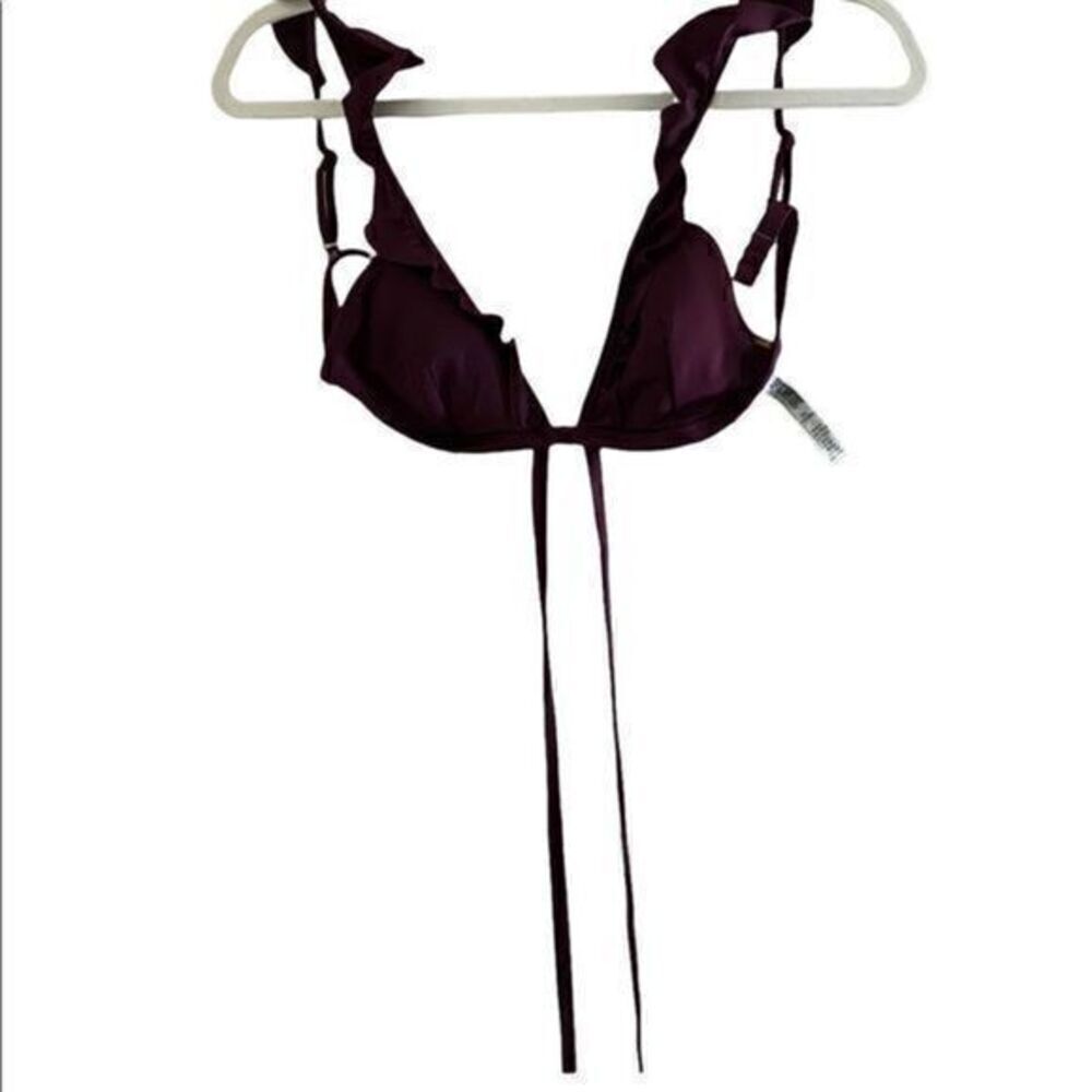 VS PINK magenta bathing suit wrap top || size M